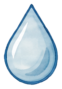 Pictogramme goutte d’eau.